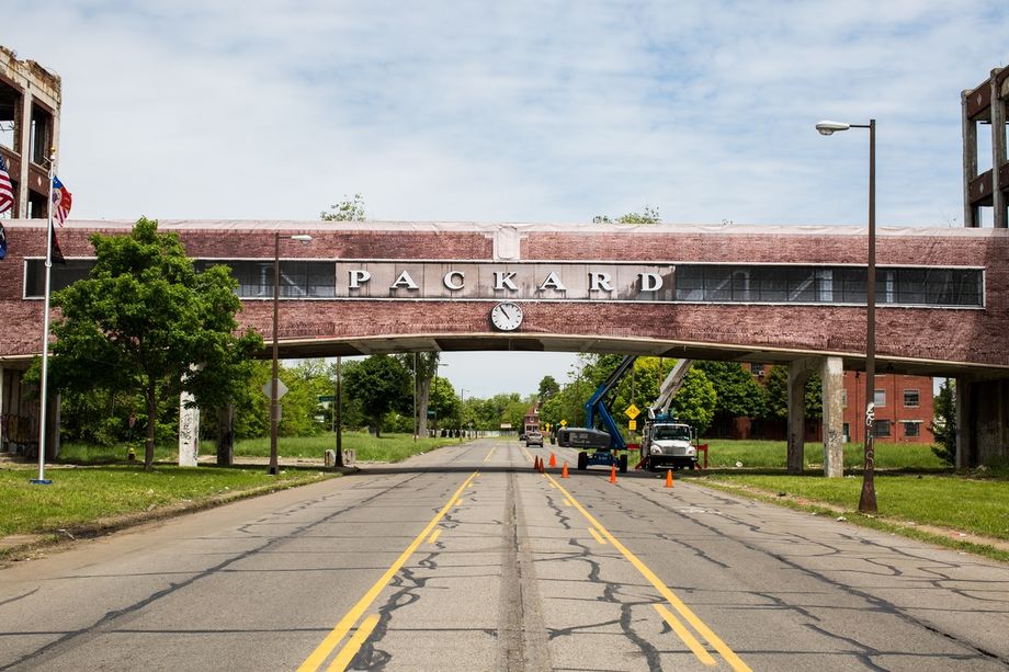 The Packard Plant redevelopment will start construction this spring in DETROIT