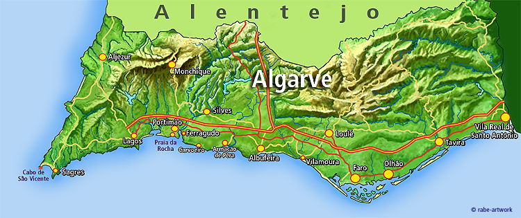 Portugal  Algarve Region